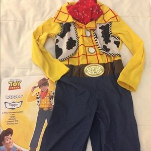 Toy Story Woody Play Costume Sz 3-4T